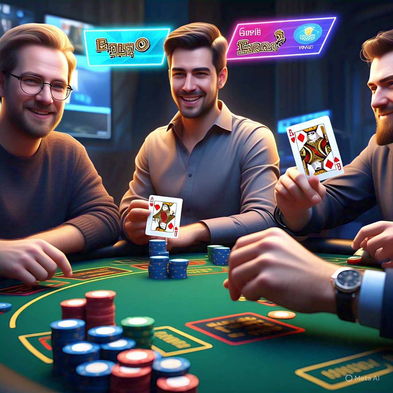 Permainan Poker Online dengan Tampilan Modern